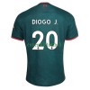 Maillot de Supporter Liverpool Diogo J. 20 Troisième 2022-23 Pour Homme